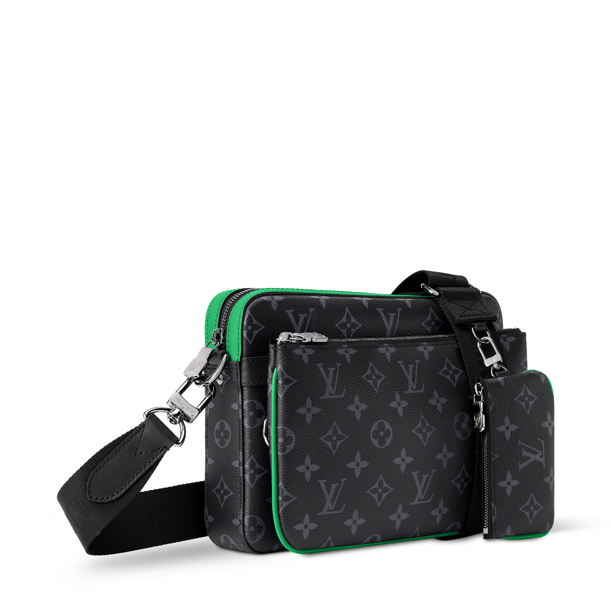 Trio Messenger Monogram Eclipse - Men Bags M26052 | LOUIS VUITTON
